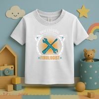 Handyman Professional Fixologist for Funny Repairman Team  Toddler T-Shirt thumb 3