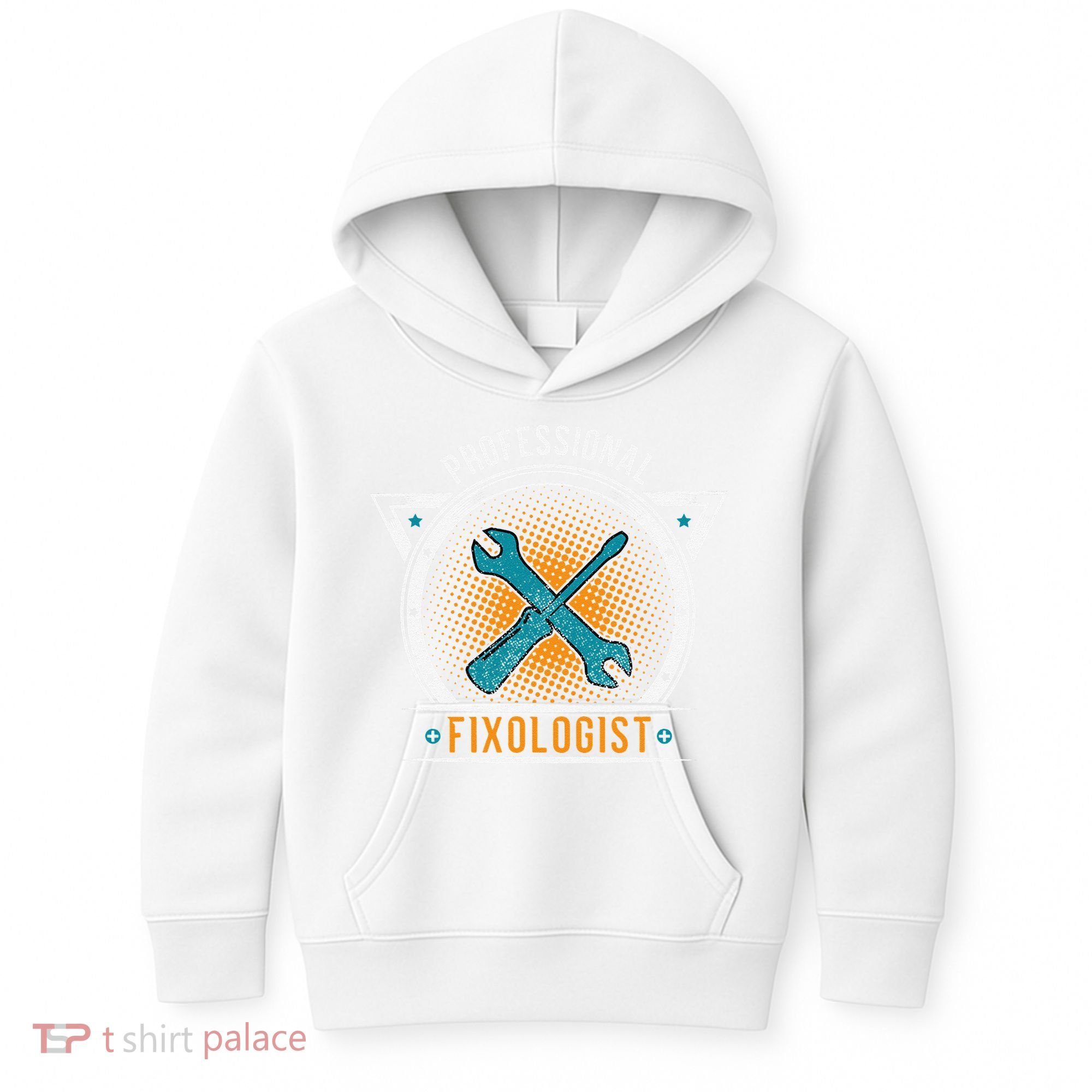 Handyman Professional Fixologist for Funny Repairman Team  Kids Hoodie