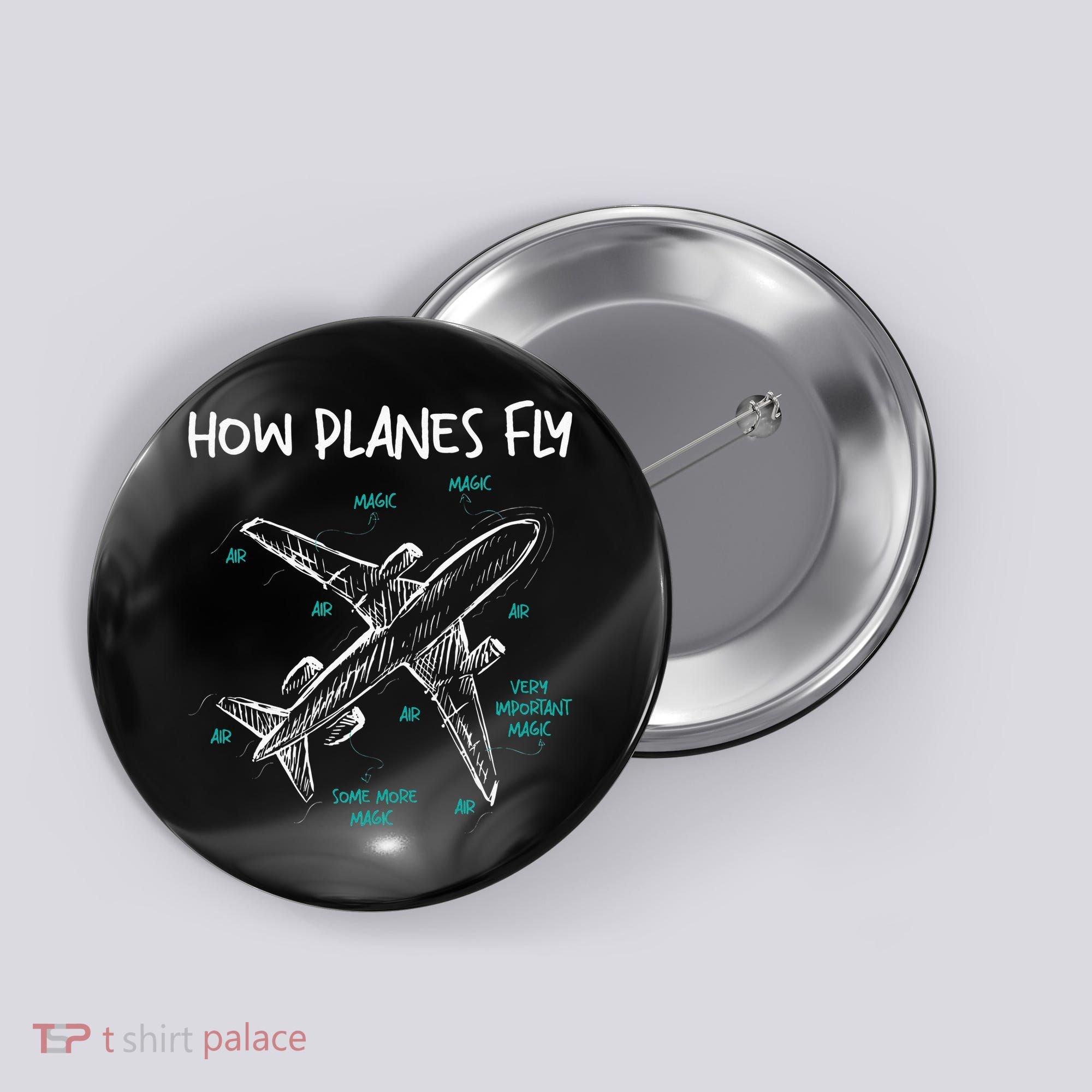 How Planes Fly Aerospace Engineer Aeronautical Engineering Button