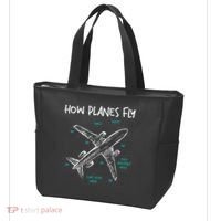 How Planes Fly Aerospace Engineer Aeronautical Engineering Tote Bag thumb 3