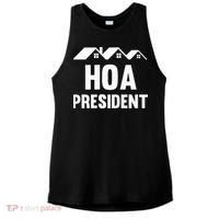 Hoa President Funny Homeowners Association Funny Hoa Ladies PosiCharge Tri-Blend Wicking Tank thumb 0