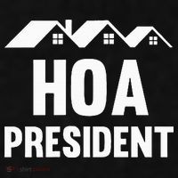 Hoa President Funny Homeowners Association Funny Hoa Ladies PosiCharge Tri-Blend Wicking Tank thumb 2