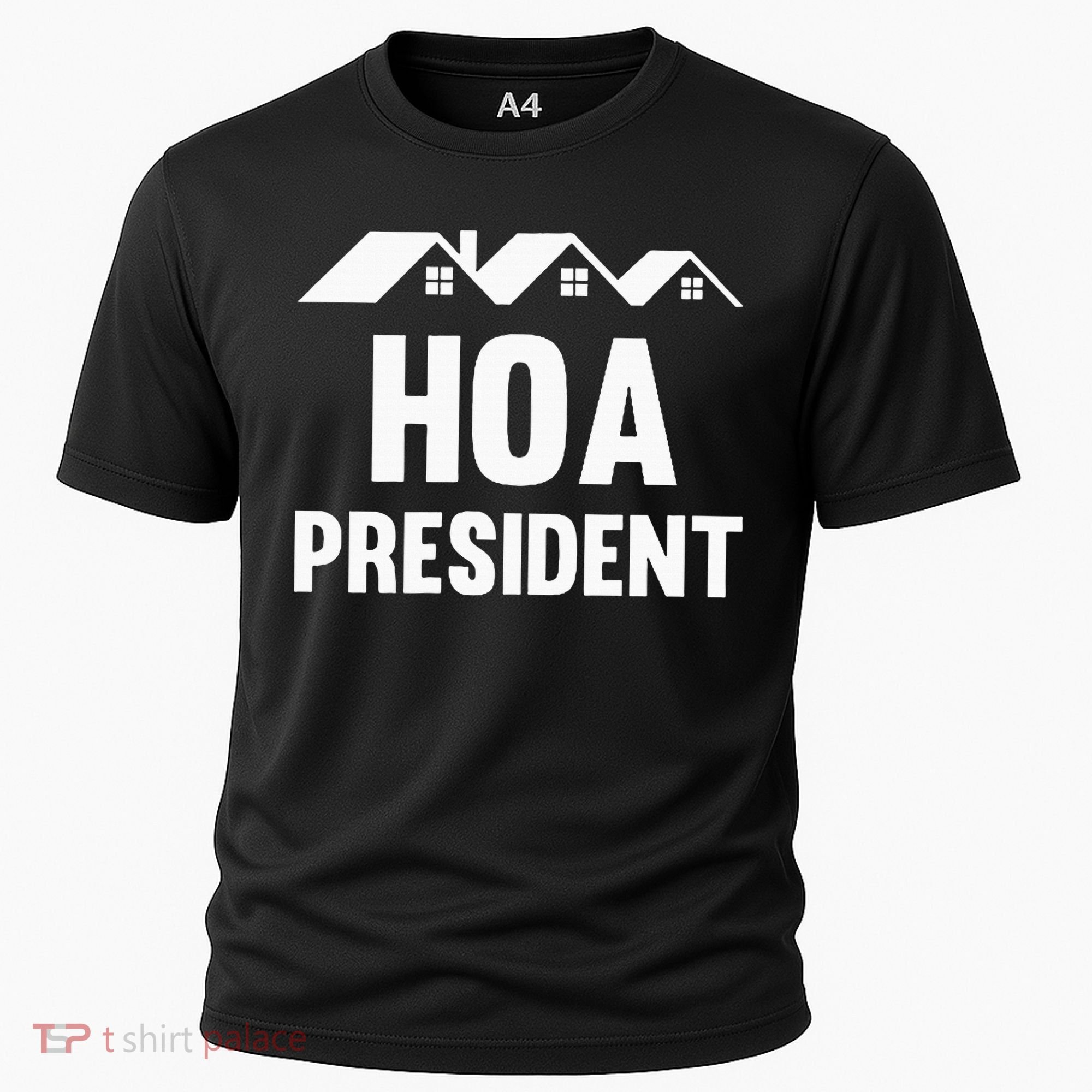 Hoa President Funny Homeowners Association Funny Hoa Cooling Performance Crew T-Shirt