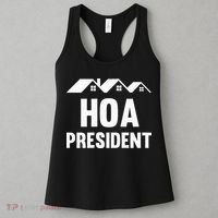 Hoa President Funny Homeowners Association Funny Hoa Women's Tank Top thumb 3