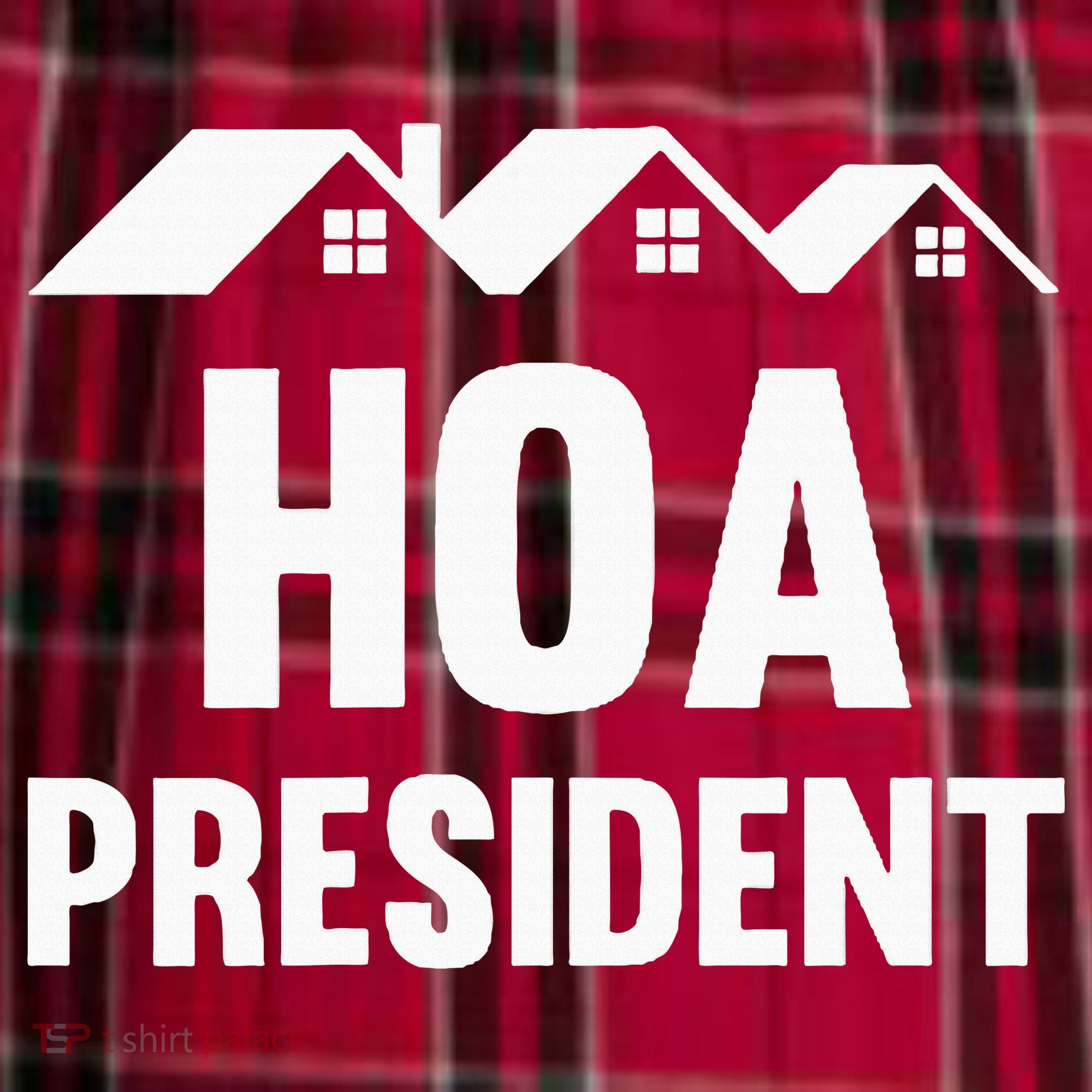 Hoa President Funny Homeowners Association Funny Hoa Women's Flannel Plaid Pajama Pants