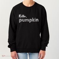 Hello Pumpkin Fall Inspired Autumn Gift Women's Sweatshirt thumb 0