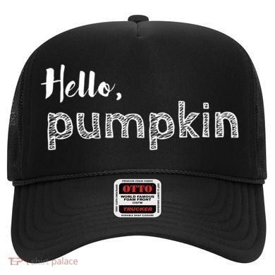 Hello Pumpkin Fall Inspired Autumn Gift Hat