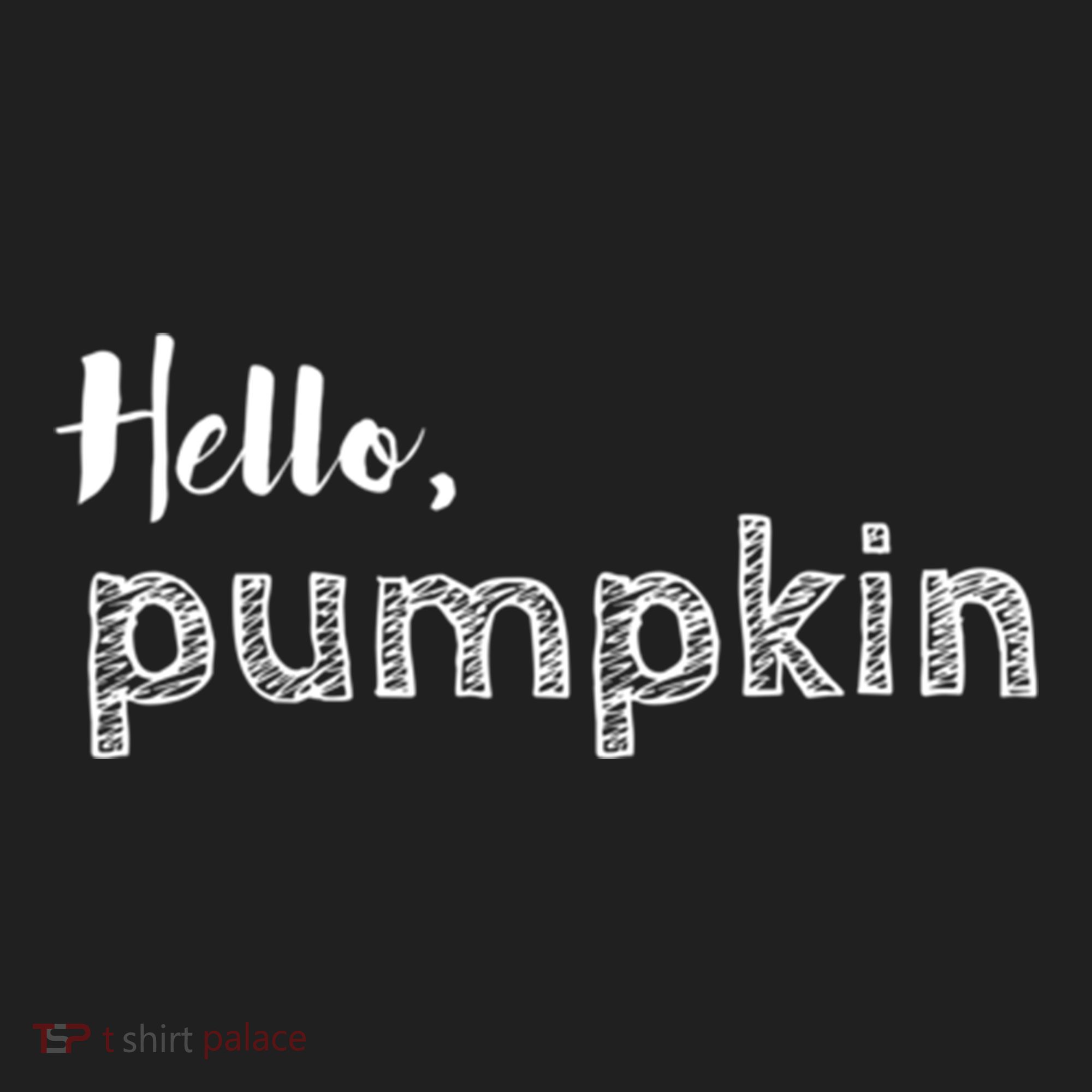 Hello Pumpkin Fall Inspired Autumn Gift Golf Towel