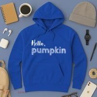 Hello Pumpkin Fall Inspired Autumn Gift Hoodie thumb 3