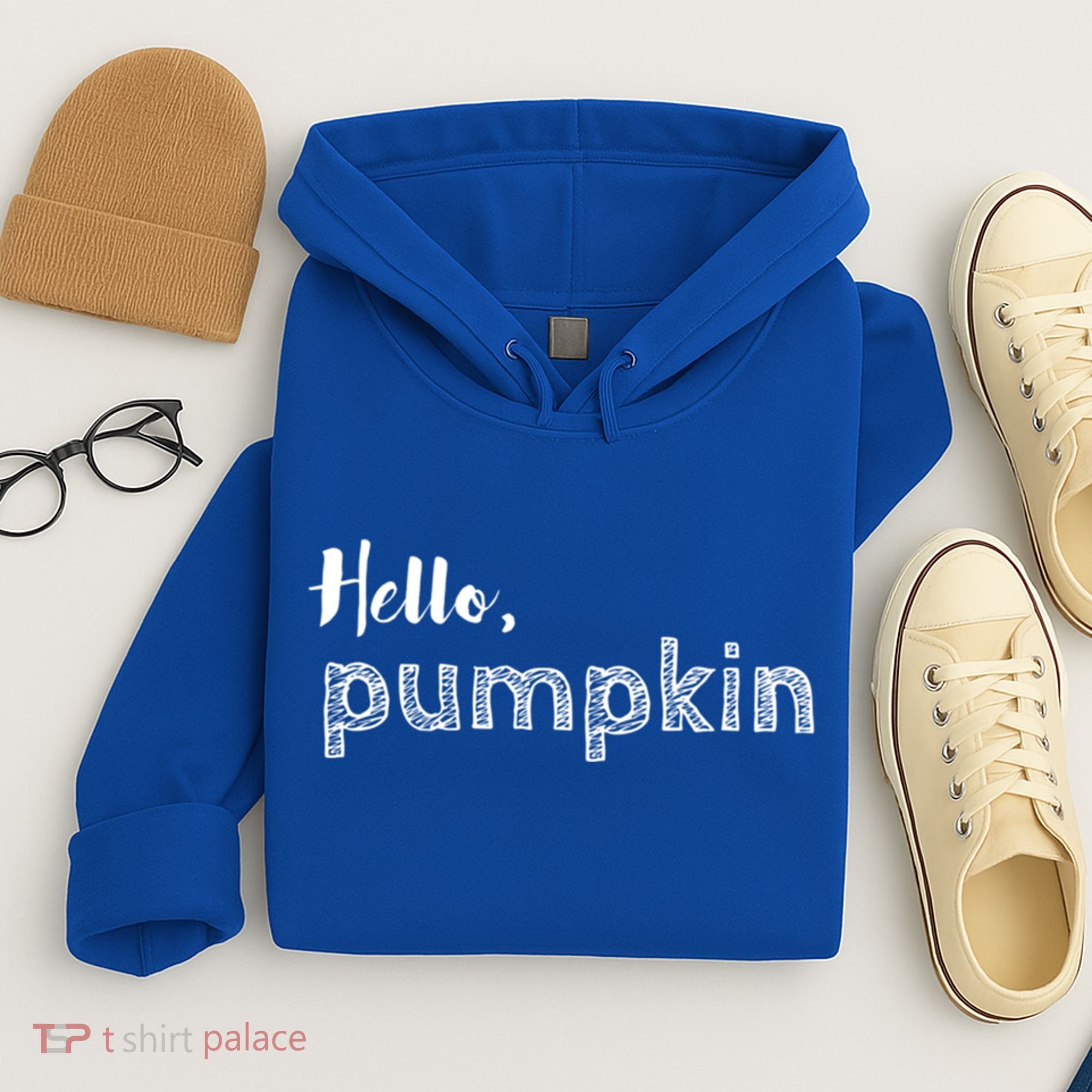 Hello Pumpkin Fall Inspired Autumn Gift Hoodie