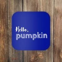 Hello Pumpkin Fall Inspired Autumn Gift Coaster thumb 0