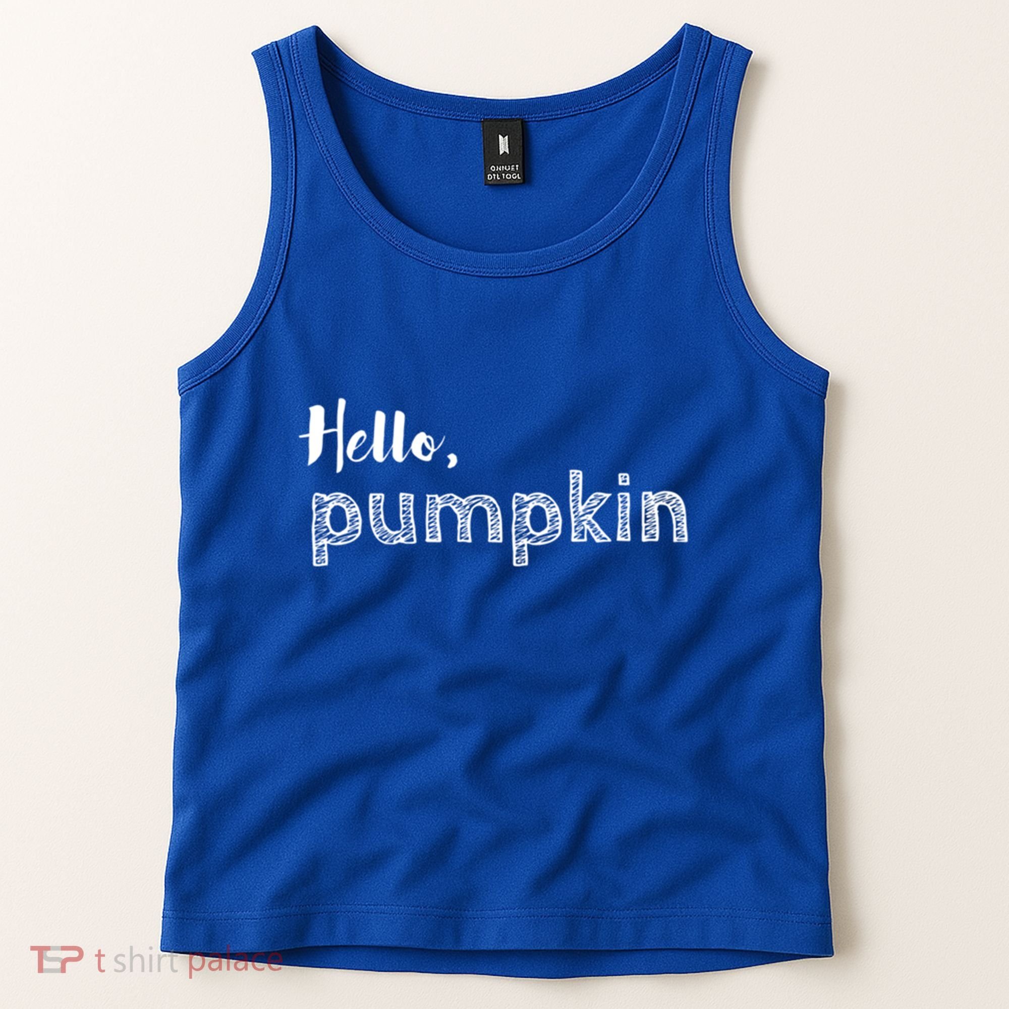 Hello Pumpkin Fall Inspired Autumn Gift Tank Top