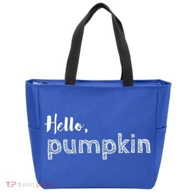 Hello Pumpkin Fall Inspired Autumn Gift Tote Bag