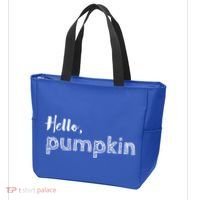 Hello Pumpkin Fall Inspired Autumn Gift Tote Bag thumb 3