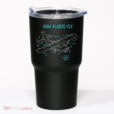 How Planes Fly Airline Pilot Aviation Aircraft Lover Tumbler