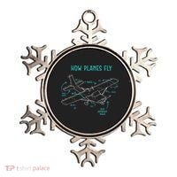 How Planes Fly Airline Pilot Aviation Aircraft Lover Ornament thumb 0