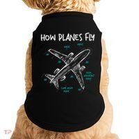 How Planes Fly Aerospace Engineer Aeronautical Engineering Doggie Tank thumb 0