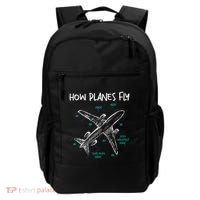 How Planes Fly Aerospace Engineer Aeronautical Engineering Backpack thumb 0