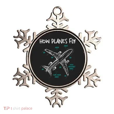 How Planes Fly Aerospace Engineer Aeronautical Engineering Ornament