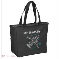 How Planes Fly Aerospace Engineer Aeronautical Engineering Tote Bag thumb 2