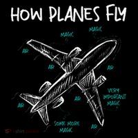 How Planes Fly Aerospace Engineer Aeronautical Engineering Tote Bag thumb 4