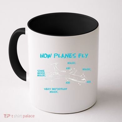 How Planes Fly Funny Aerospace Engineer Engineering T Coffee Mug
