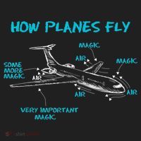 How Planes Fly Funny Aerospace Engineer Engineering T Beanie thumb 2