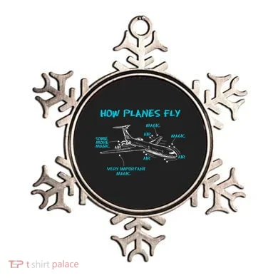 How Planes Fly Funny Aerospace Engineer Engineering T Ornament