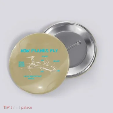 How Planes Fly Funny Aerospace Engineer Engineering T Button