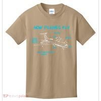 How Planes Fly Funny Aerospace Engineer Engineering T Kids T-Shirt thumb 0