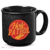 Hole Patrol Funny Cornhole Game Gift 15oz Campfire Ceramic Mug thumb 0