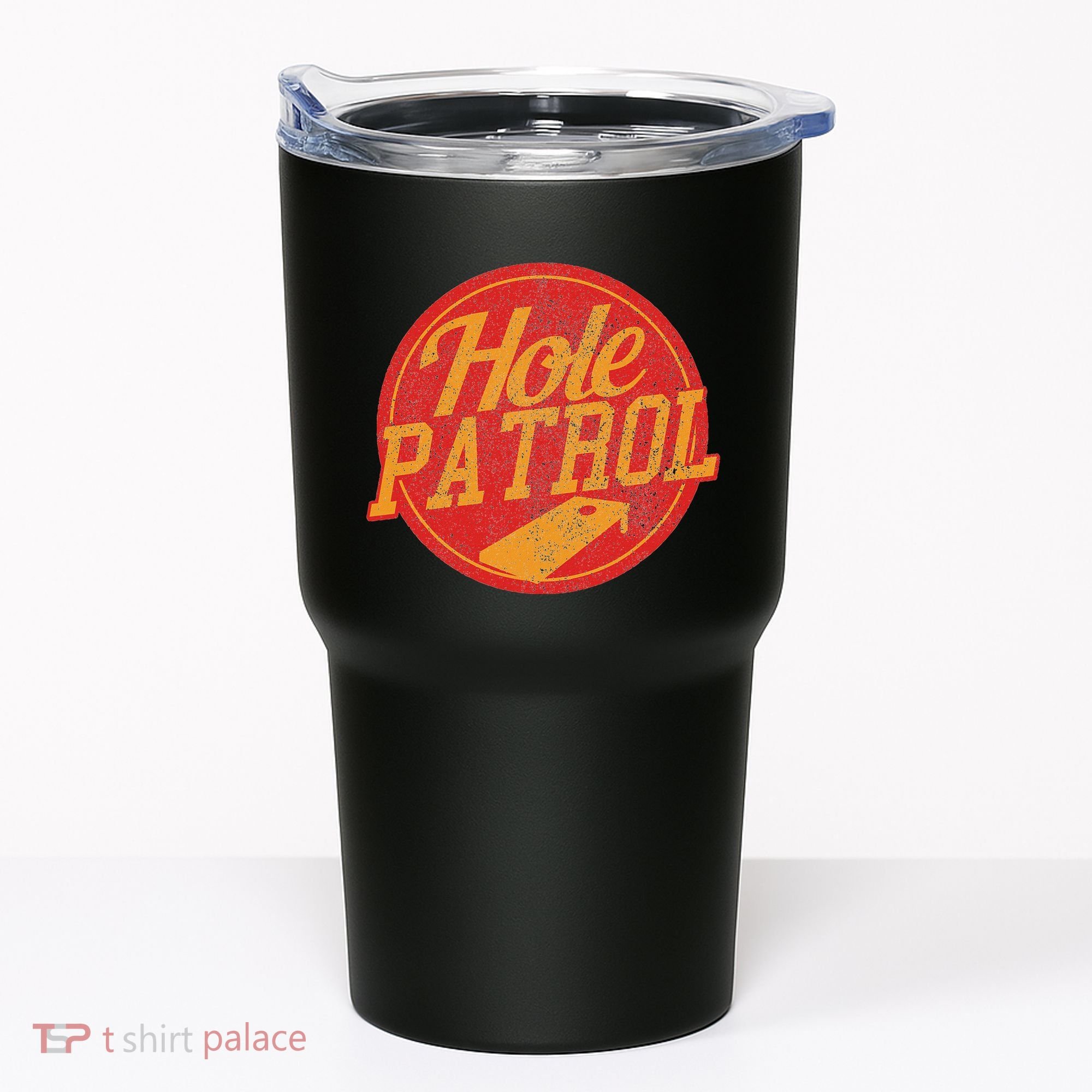 Hole Patrol Funny Cornhole Game Gift Tumbler