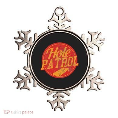 Hole Patrol Funny Cornhole Game Gift Ornament