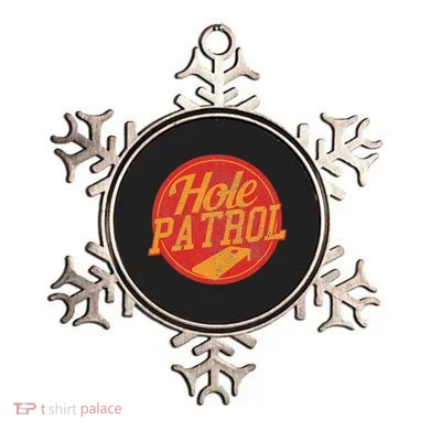 Hole Patrol Funny Cornhole Game Gift Ornament