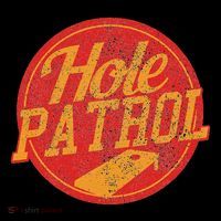 Hole Patrol Funny Cornhole Game Gift Baby Bodysuit thumb 2