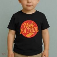 Hole Patrol Funny Cornhole Game Gift Toddler T-Shirt thumb 2