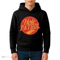 Hole Patrol Funny Cornhole Game Gift Kids Hoodie thumb 4