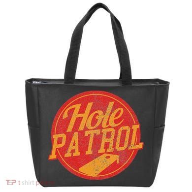 Hole Patrol Funny Cornhole Game Gift Bag