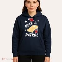 Hole Patrol Funny Cornhole Hoodie thumb 5
