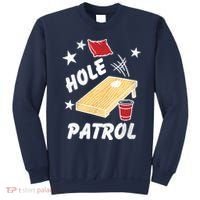 Hole Patrol Funny Cornhole Sweatshirt thumb 0