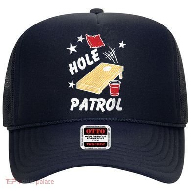 Hole Patrol Funny Cornhole Hat
