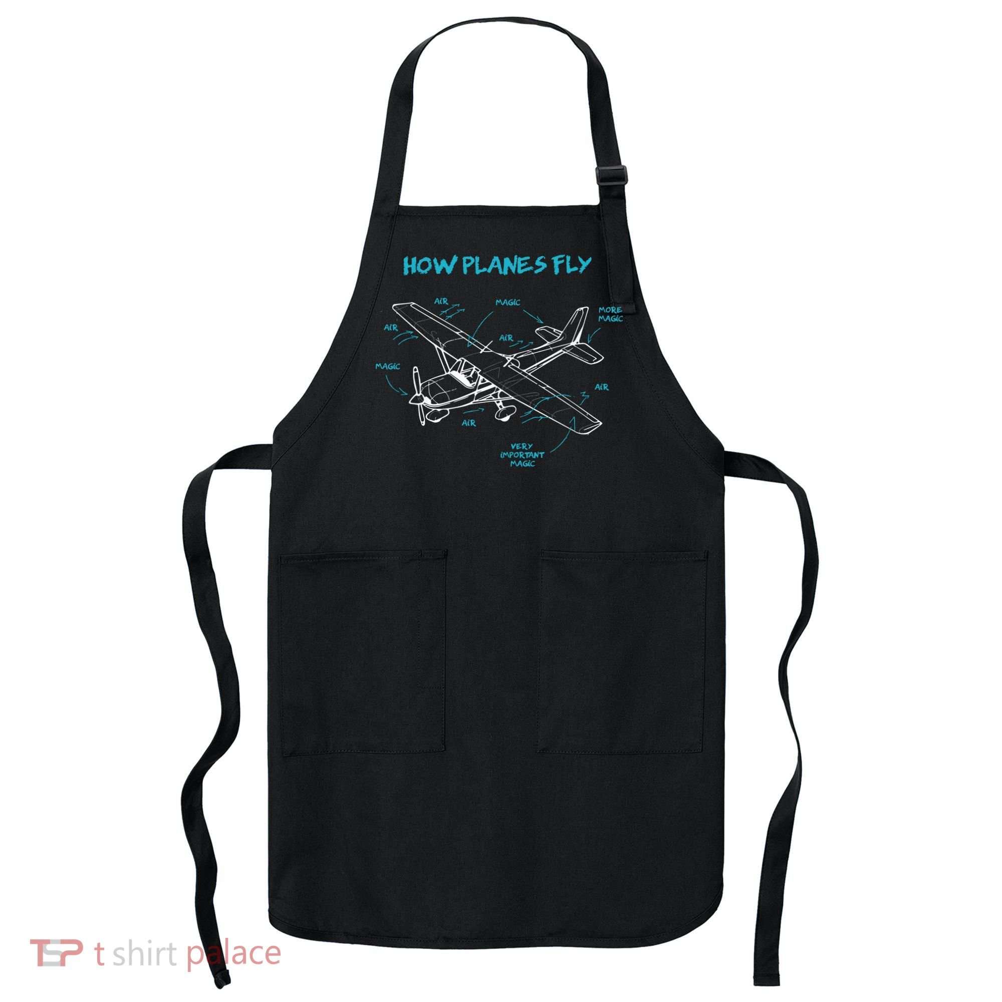 How Planes Fly Funny Aviation Gift RC Plane Pilot Apron