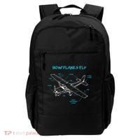 How Planes Fly Funny Aviation Gift RC Plane Pilot Backpack thumb 0