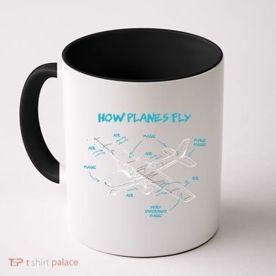 How Planes Fly Funny Aviation Gift RC Plane Pilot Coffee Mug