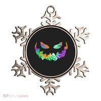 Halloween Pumpkin Green Orange Purple Tie Dye Face Ornament thumb 0