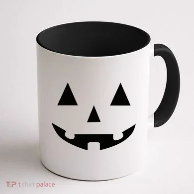 Halloween Pumpkin Coffee Mug back