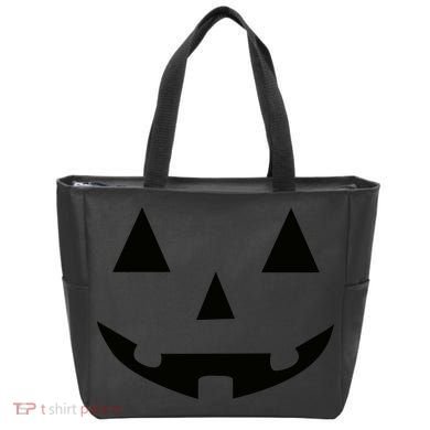 Halloween Pumpkin Tote Bag