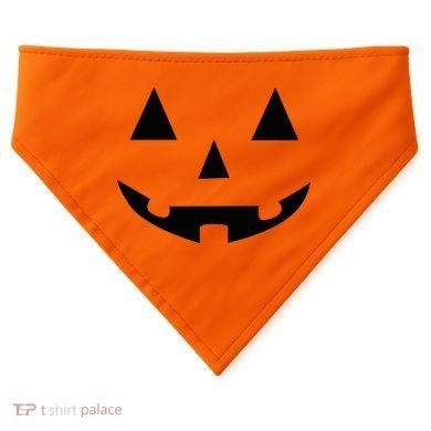 Halloween Pumpkin USA-Made Doggie Bandana