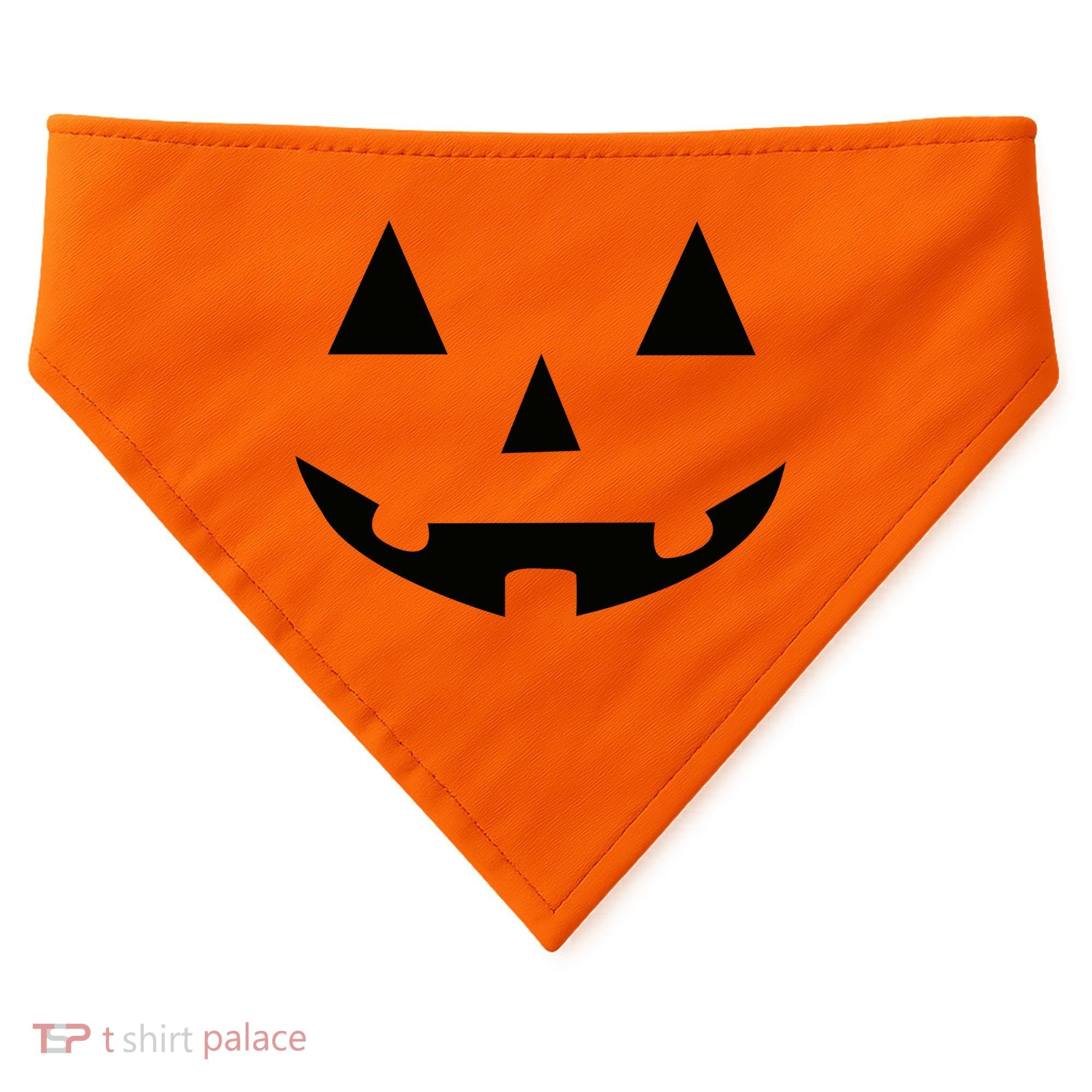 Halloween Pumpkin USA-Made Doggie Bandana