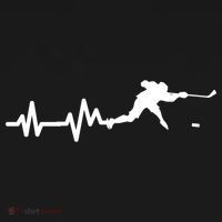 Hockey Player Heartbeat Ice Hockey Gift Meaningful Gift Women's Tank Top thumb 5
